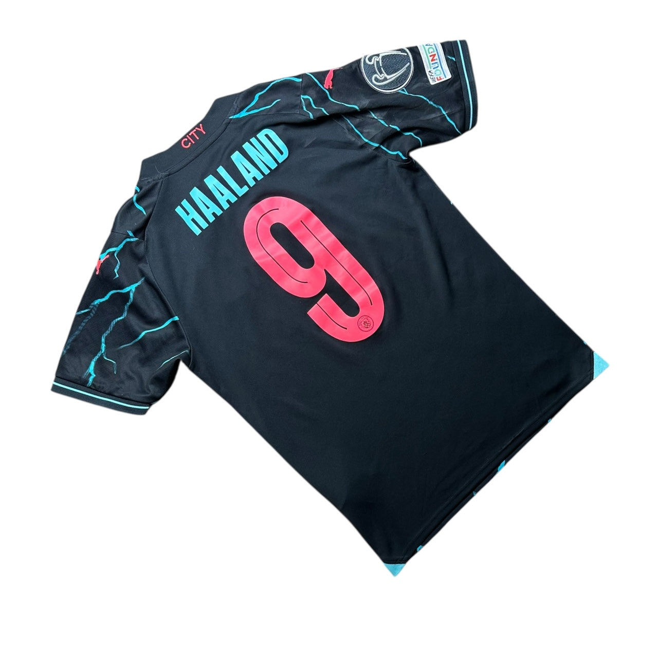 Manchester City 2023/2024 Third Football Shirt Haaland 9 (S)