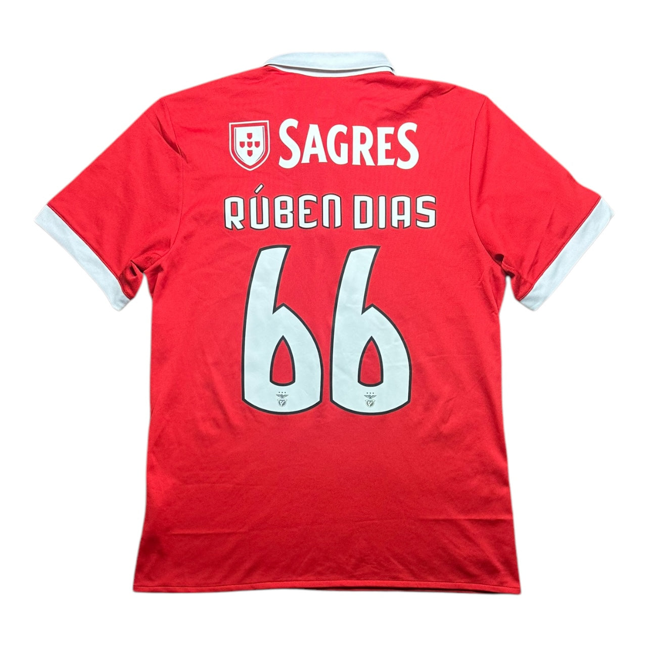 Benfica Football Shirt 2017/2018 Home Ruben Dias 66 (L)