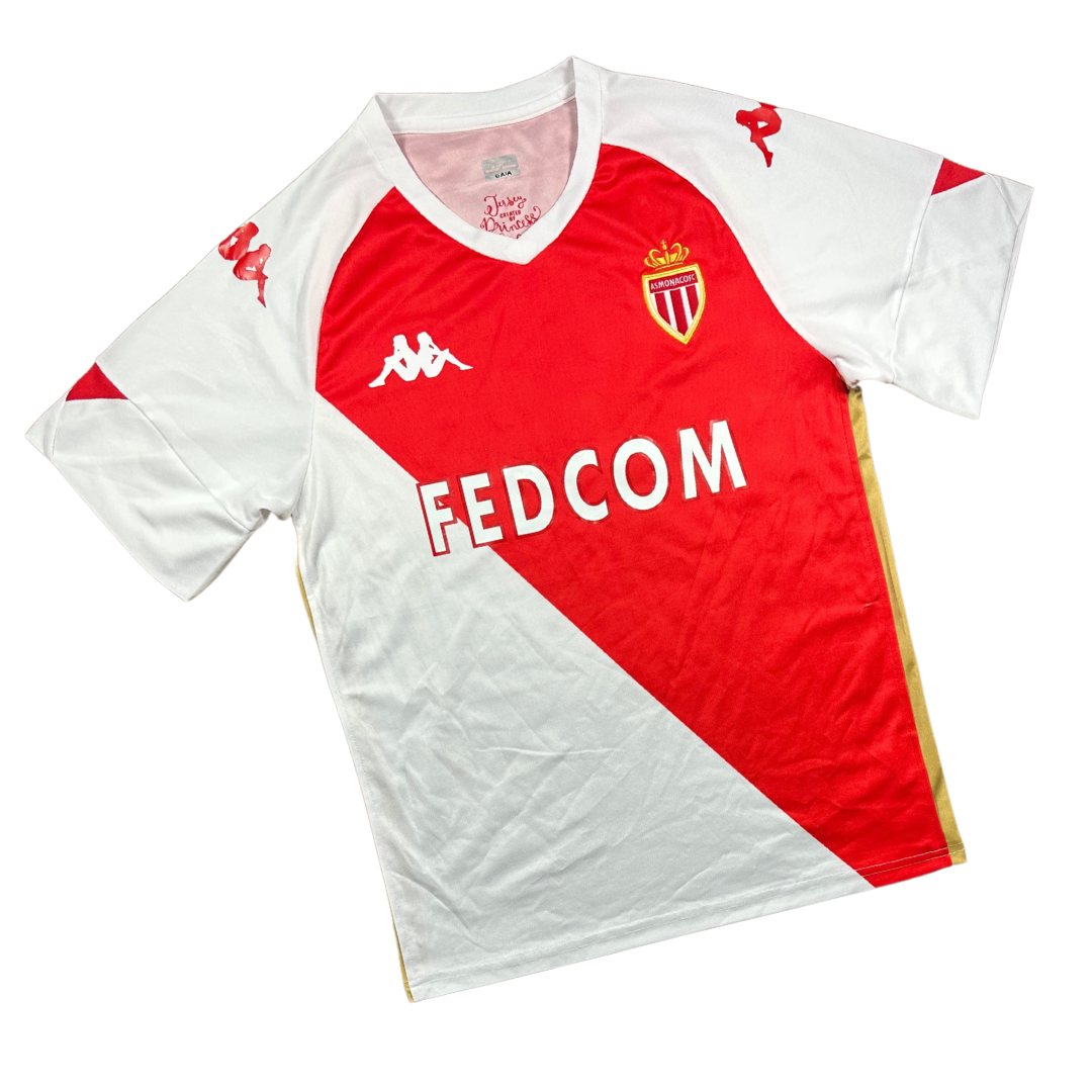 AS Monaco 2020/2021 Home Football Shirt