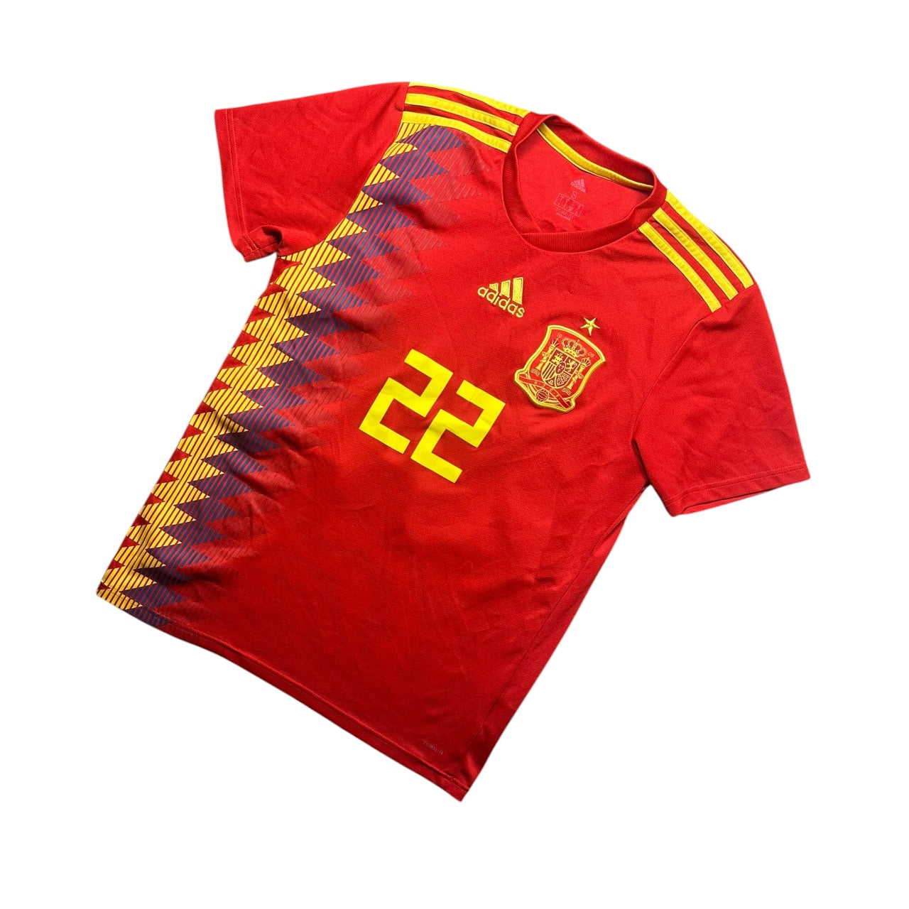 Spain Football Shirt Home 2017/2019 Isco 22 (S)