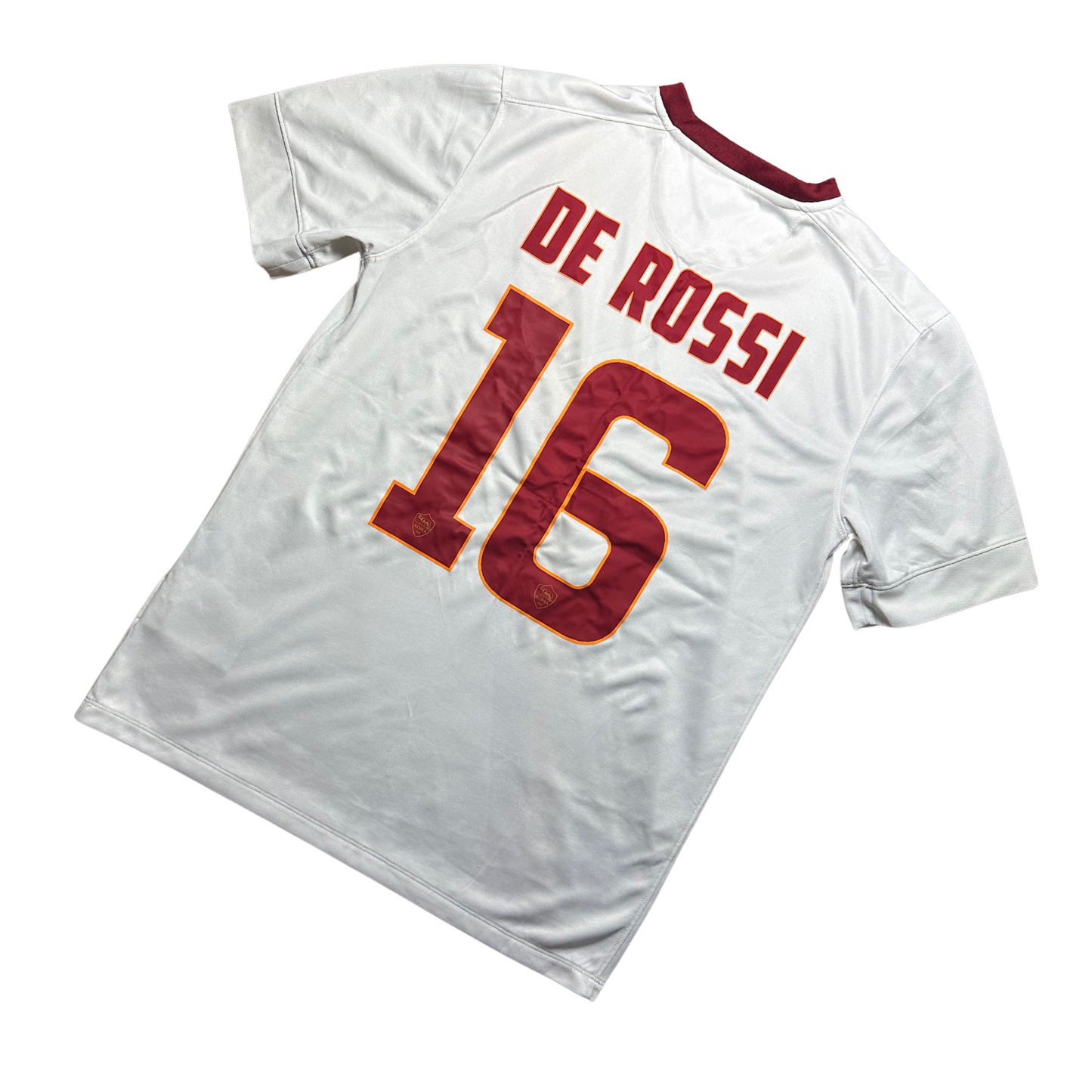 Roma 2014/2015 Away Football Shirt De Rossi (16)