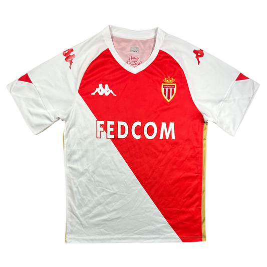 AS Monaco 2020/2021 Home Football Shirt