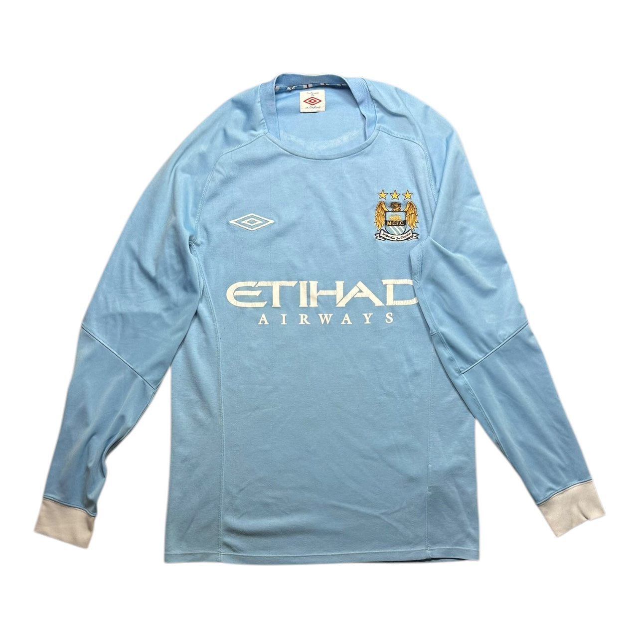 Manchester City Football Shirt 2010/2011 Home Kolarov 13 (S)