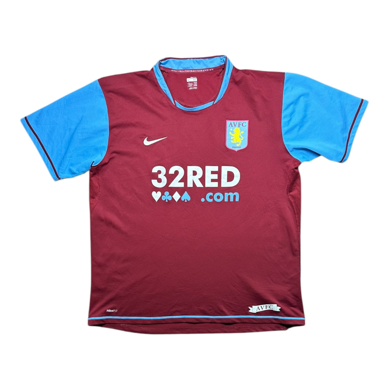 Aston Villa Football Shirt 2007/2008 Home (XL)