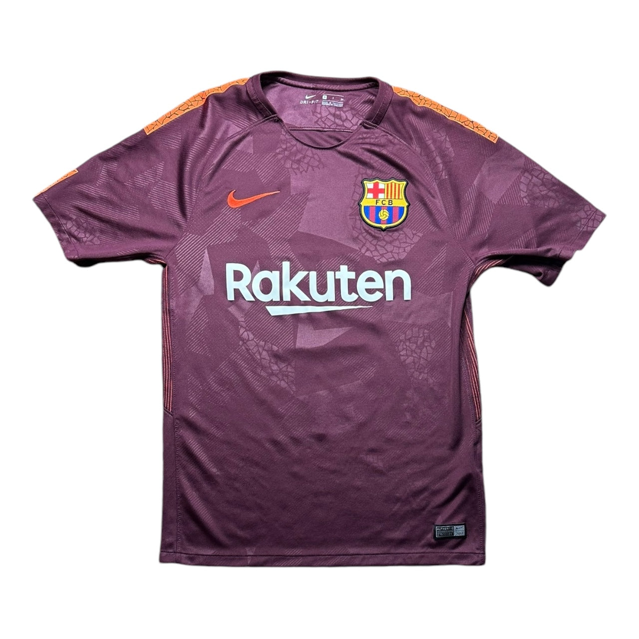 Barcelona Football Shirt 2017/2018 Third A.Iniesta 8 (S)
