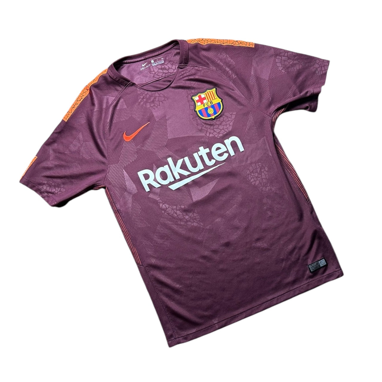 Barcelona Football Shirt 2017/2018 Third A.Iniesta 8 (S)