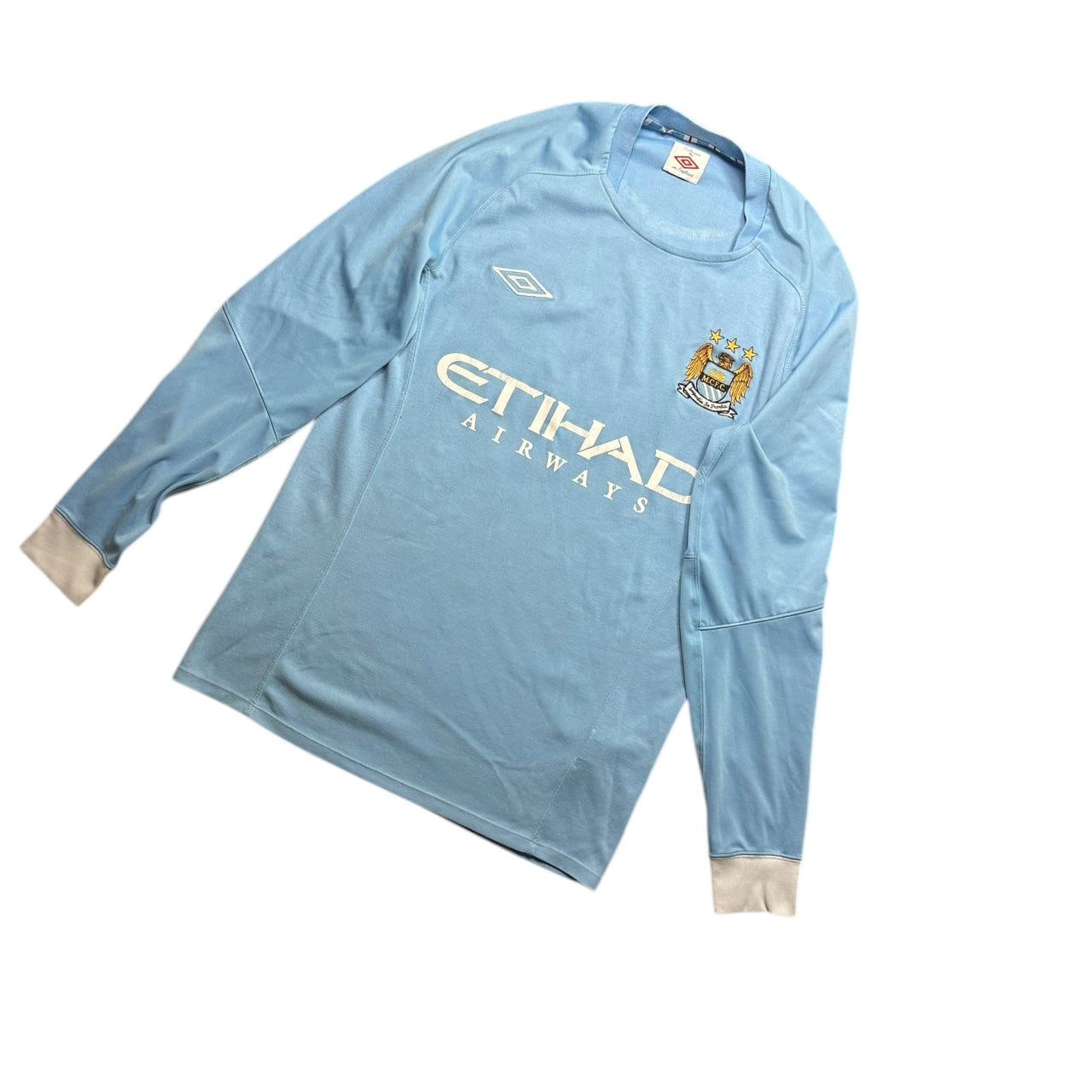 Manchester City Football Shirt 2010/2011 Home Kolarov 13 (S)