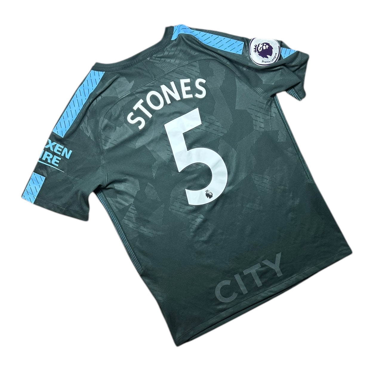 Manchester City Football Shirt 2017/2018 Third Stones 5 (M)