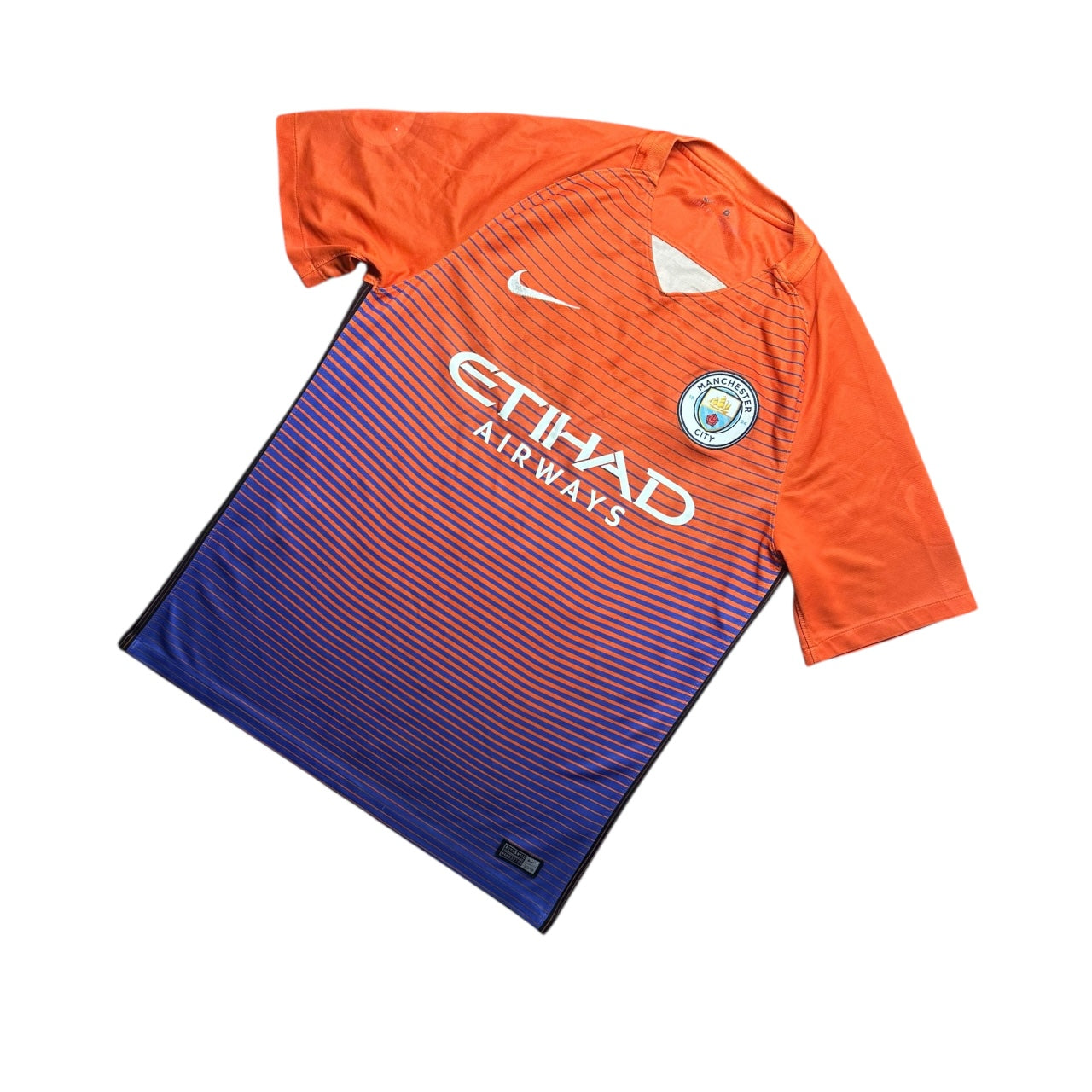 Manchester City Football Shirt Third 2016/2017 Kun Aguero 10 (M)