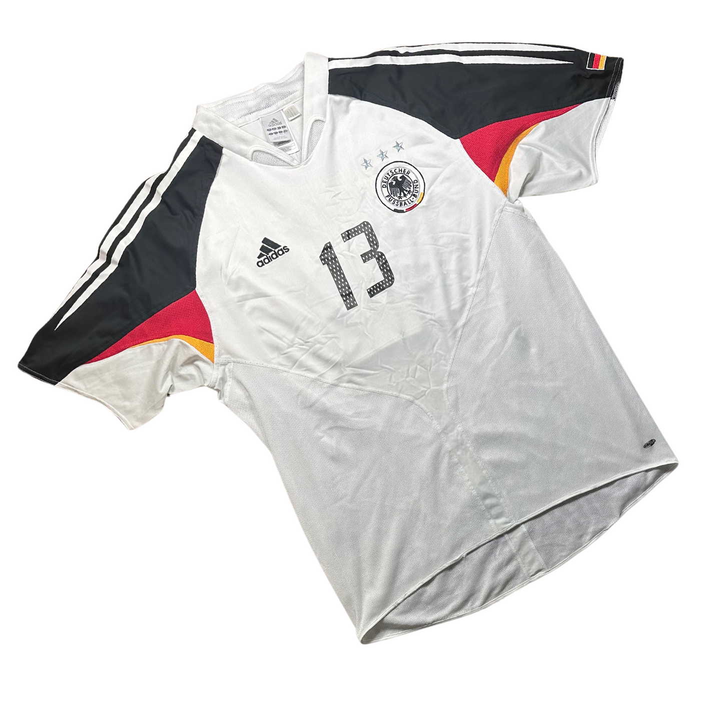 Germany 2004/2005 Home Football Shirt Ballack (13)