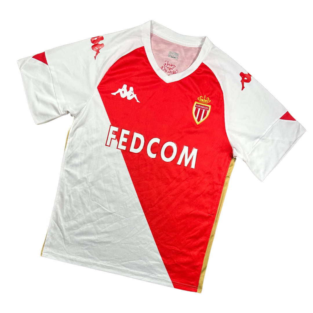AS Monaco 2020/2021 Home Football Shirt