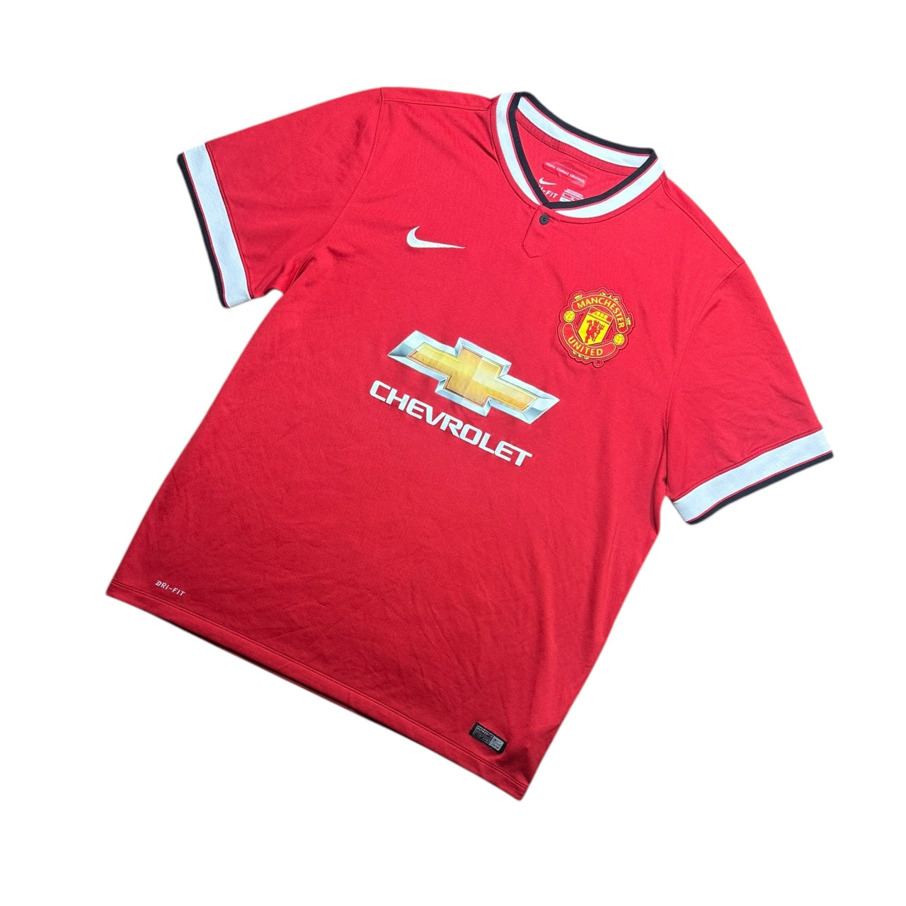 Manchester United Football Shirt 2014/2015 Home Mata 8 (XL)