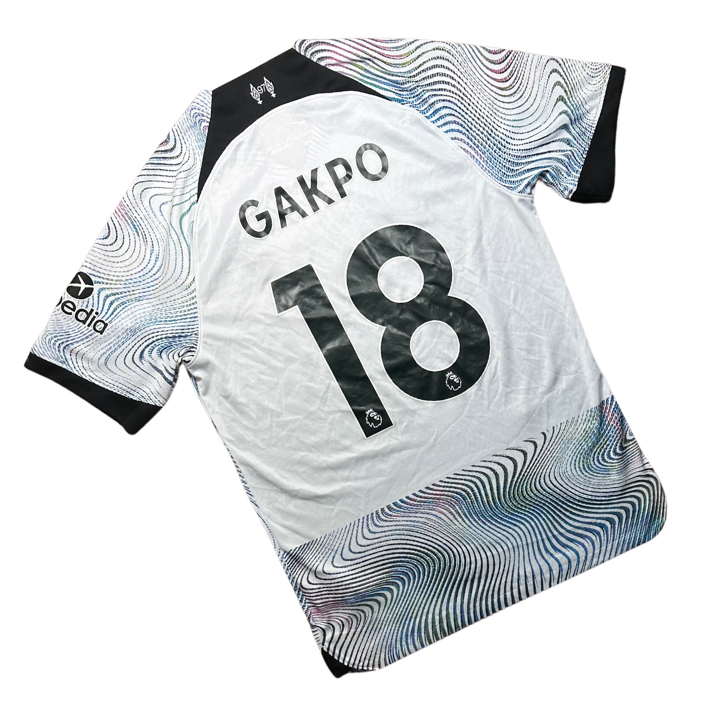 Liverpool 2022/2023 Away Football Shirt Gakpo (18)