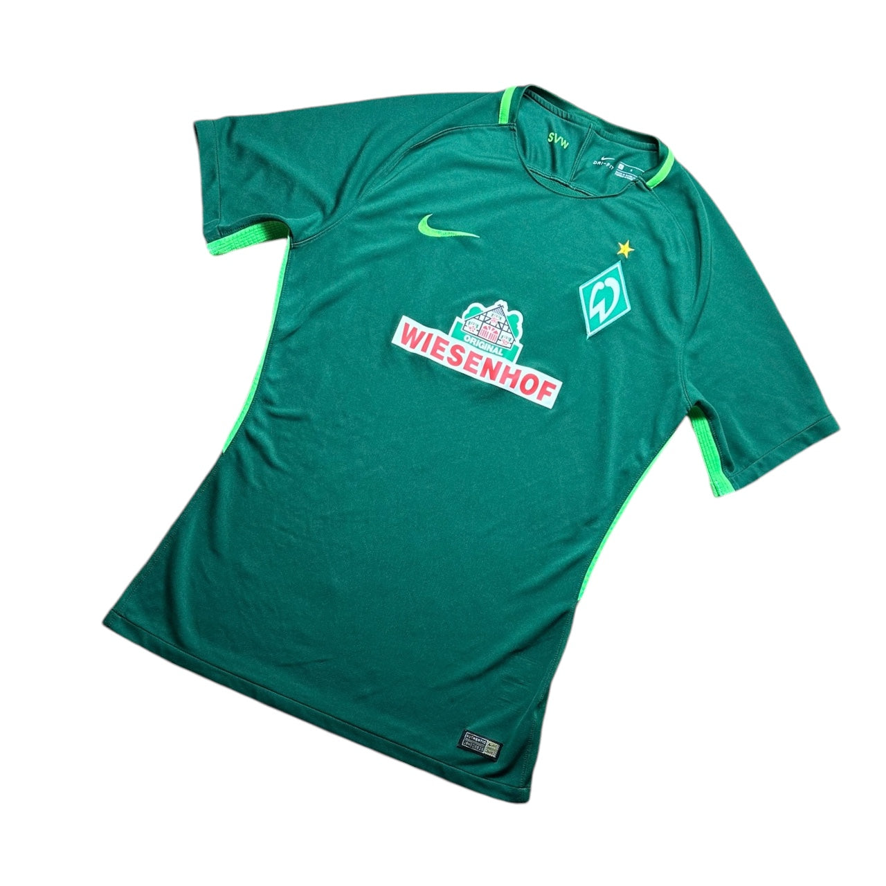 Werder Bremen Football Shirt 2017/2018 Home Player Issue (L)