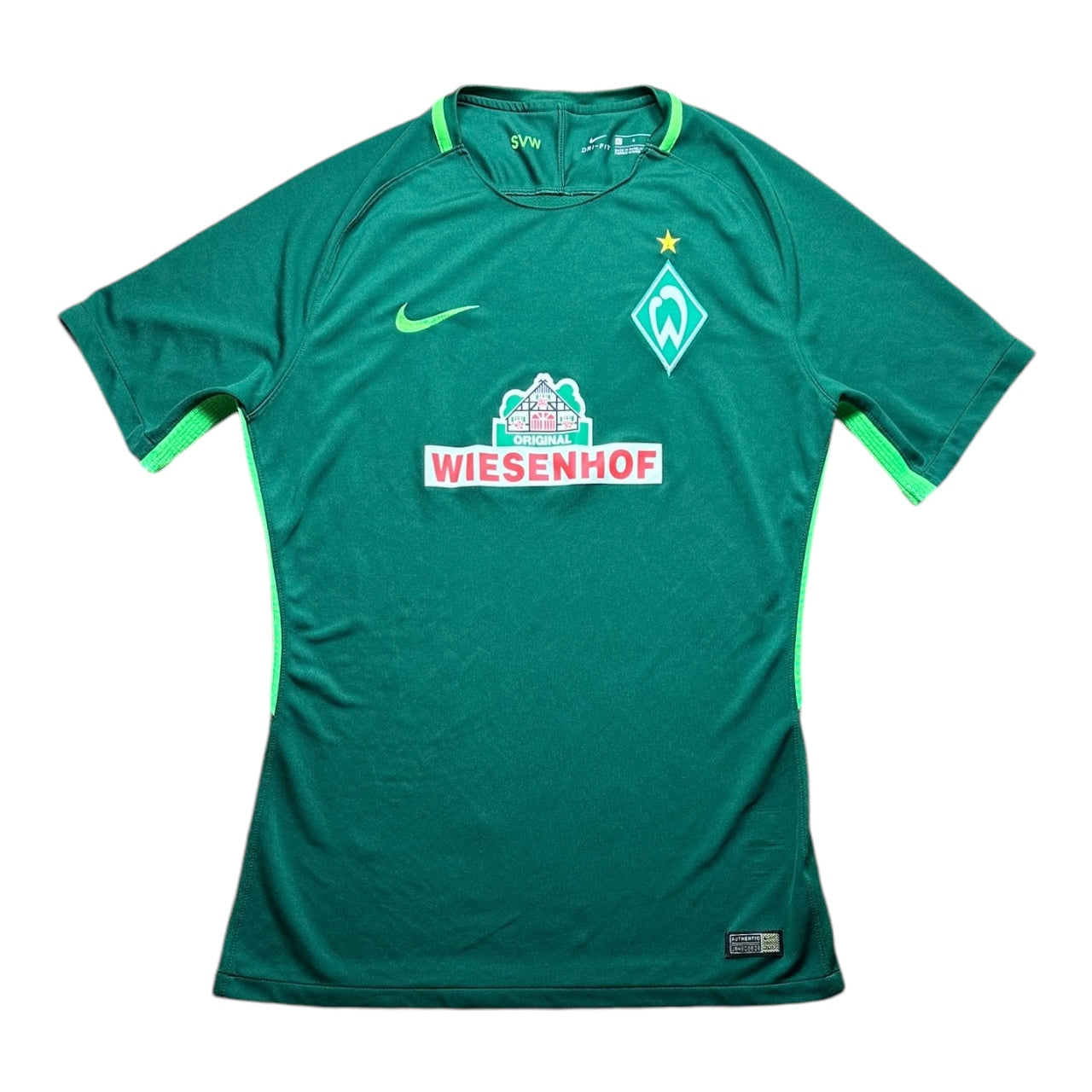 Werder Bremen Football Shirt 2017/2018 Home Player Issue (L)