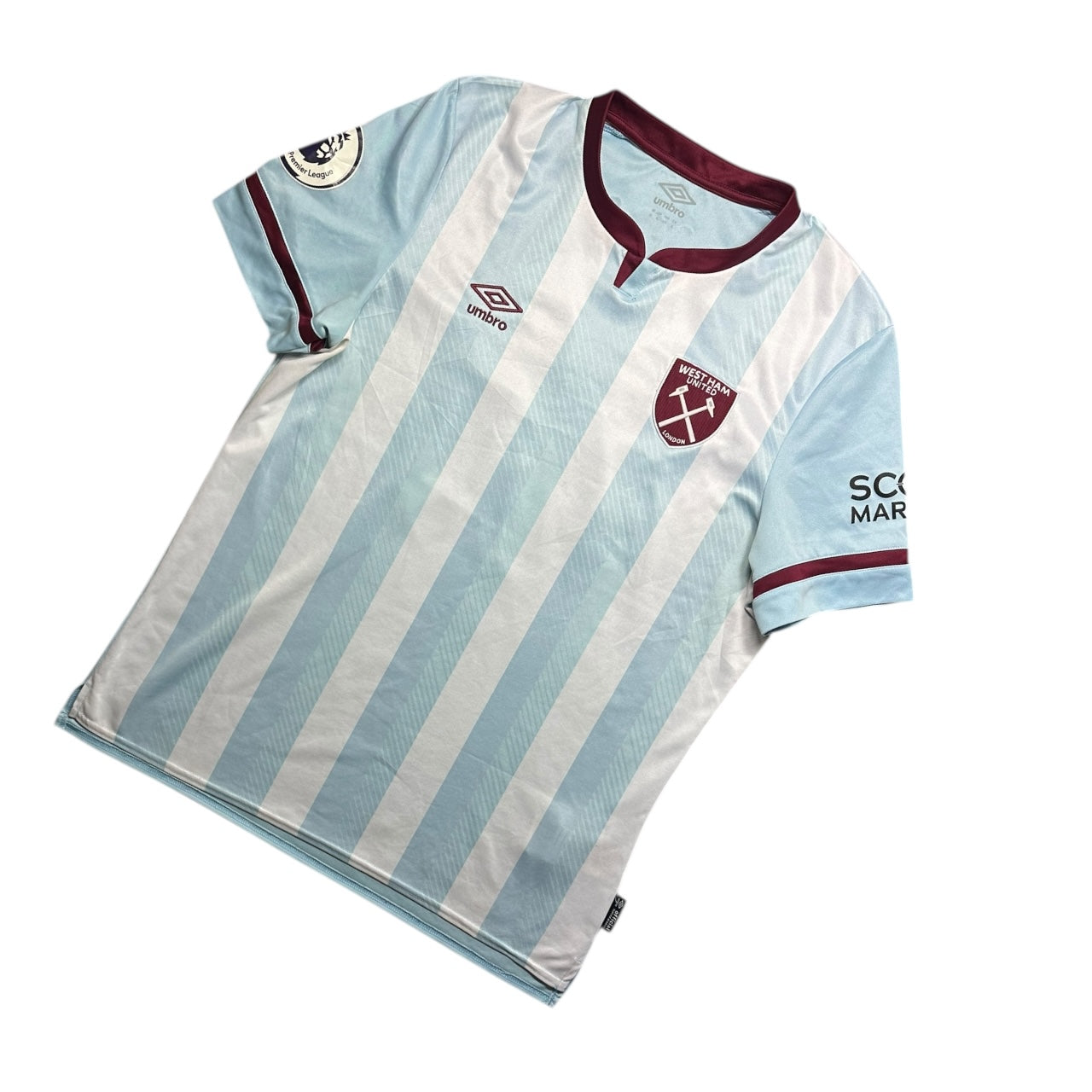 West Ham Football Shirt 2021/2022 Away Rice 41 (XL)