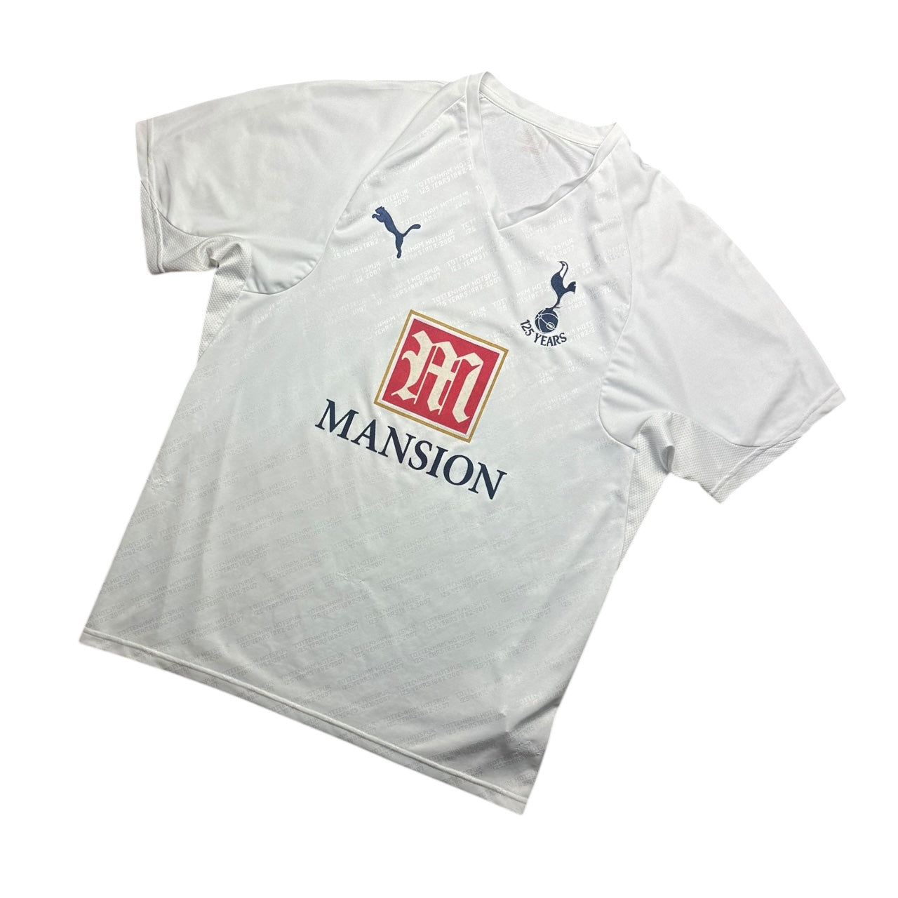 Tottenham Hotspur Football Shirt 2007/2008 Home 125 Years (XL)