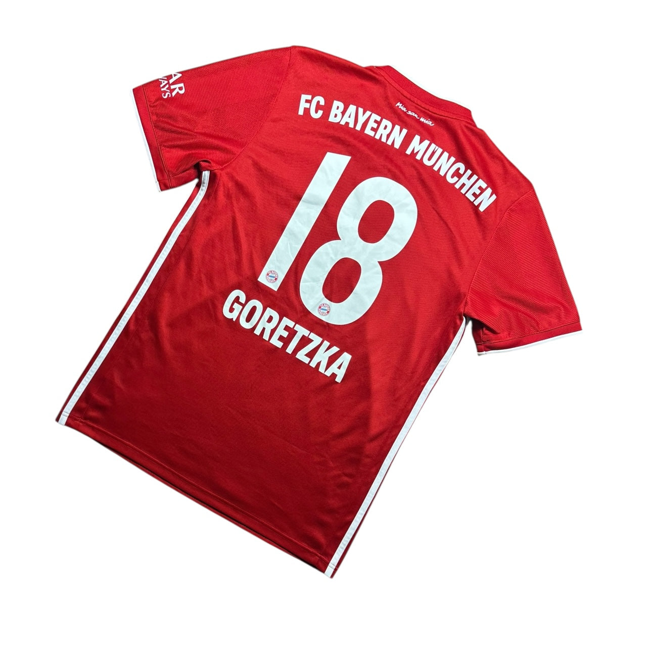 Bayern Munich Football Shirt Home 2020/2021 Goretzka 18 (M)