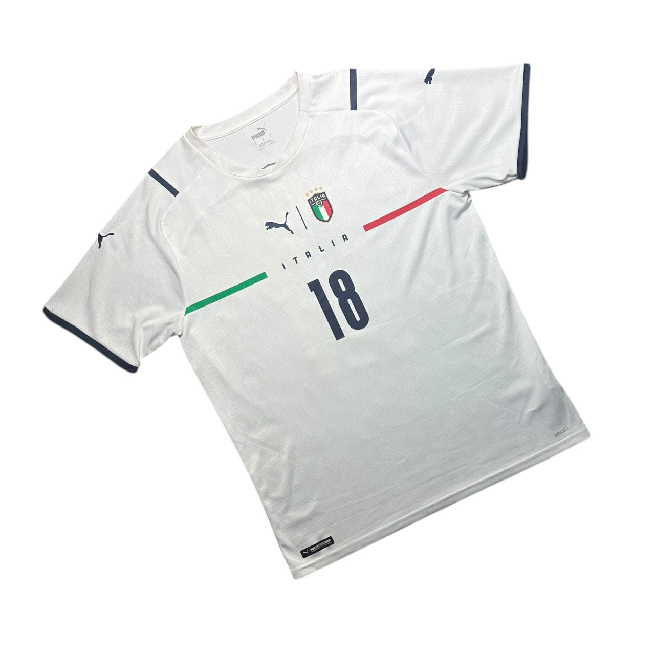 Italy Football Shirt 2021/2022 Away Barella 18 (L)