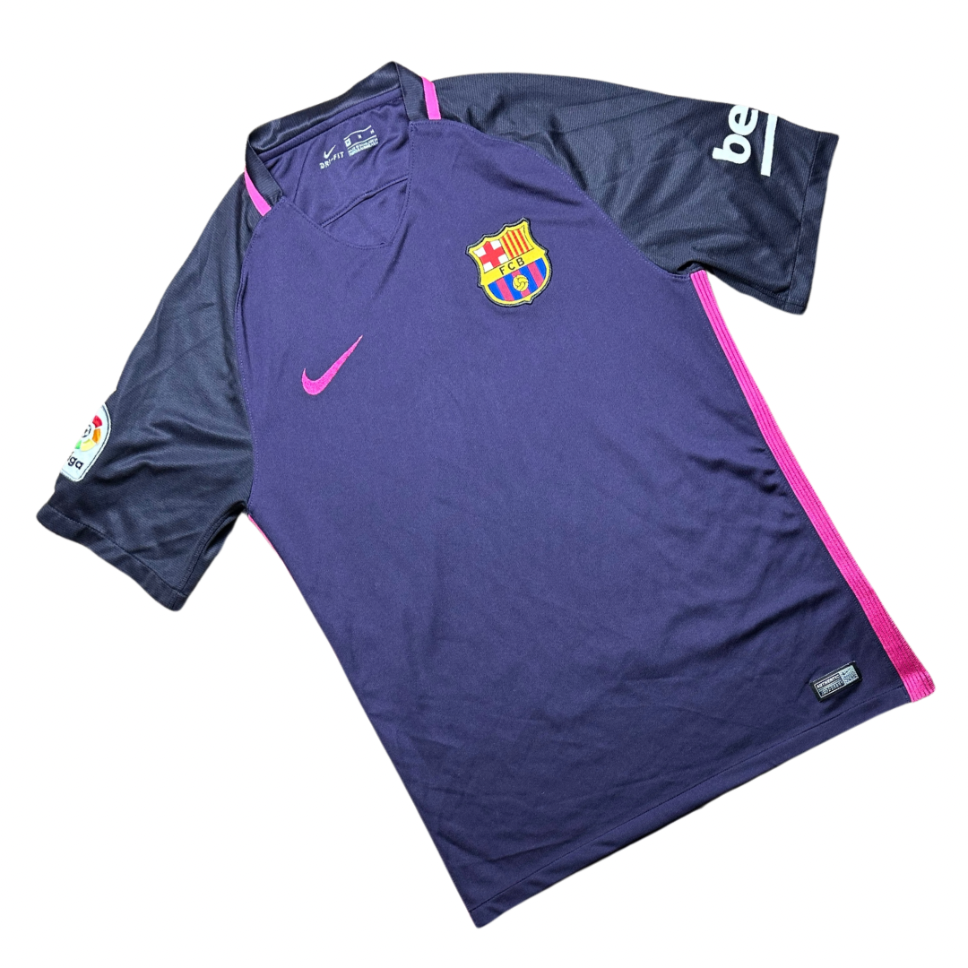 Barcelona 2016/2017 Away Football Shirt Iniesta (8)