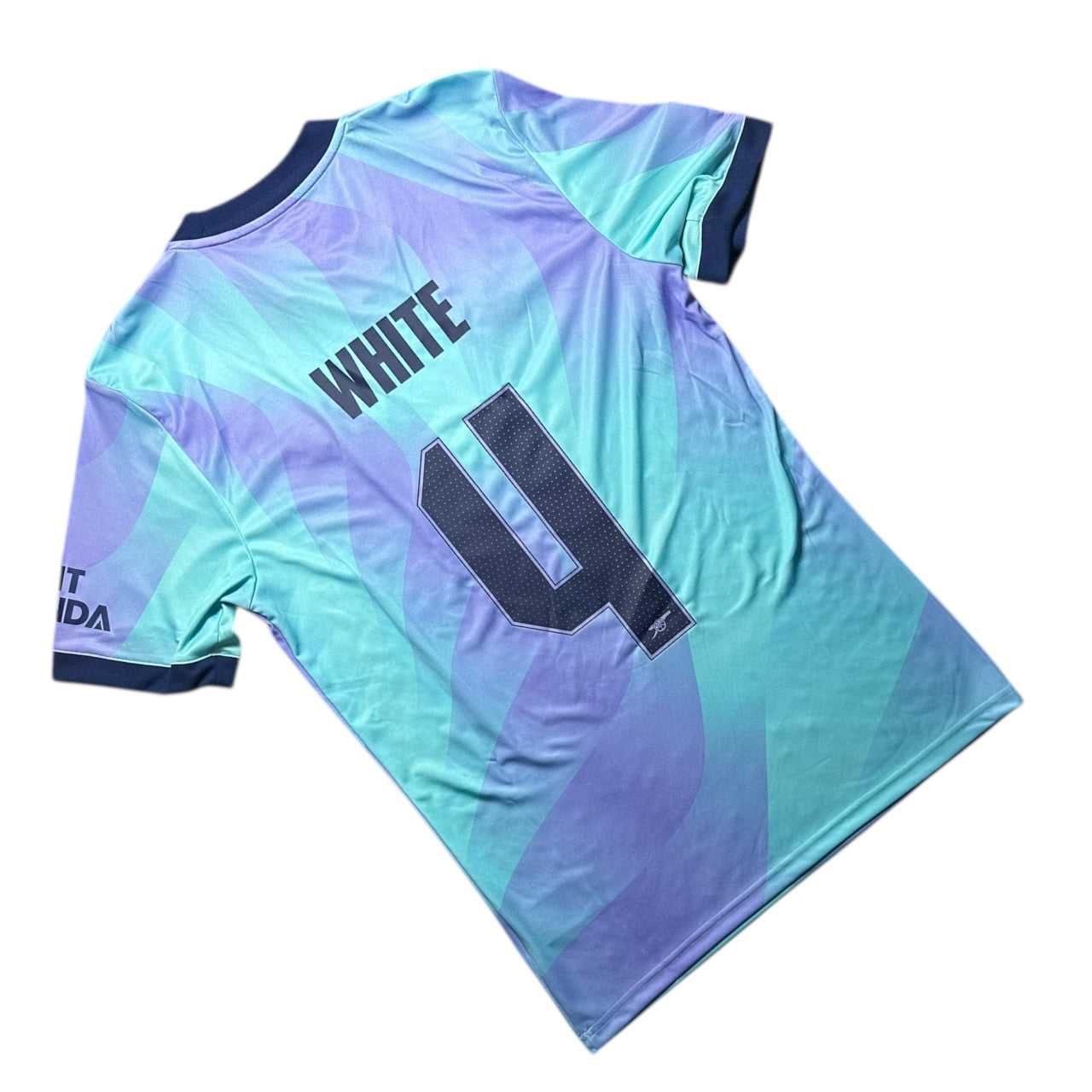 Arsenal Football Shirt 2024/2025 Third White UCL BNWT (S)