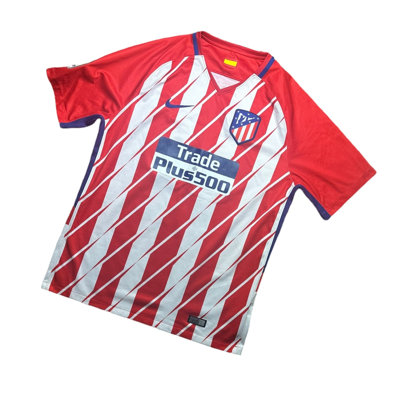 Atletico Madrid Football Shirt 2017/2018 Home Diego Costa 18 (L)