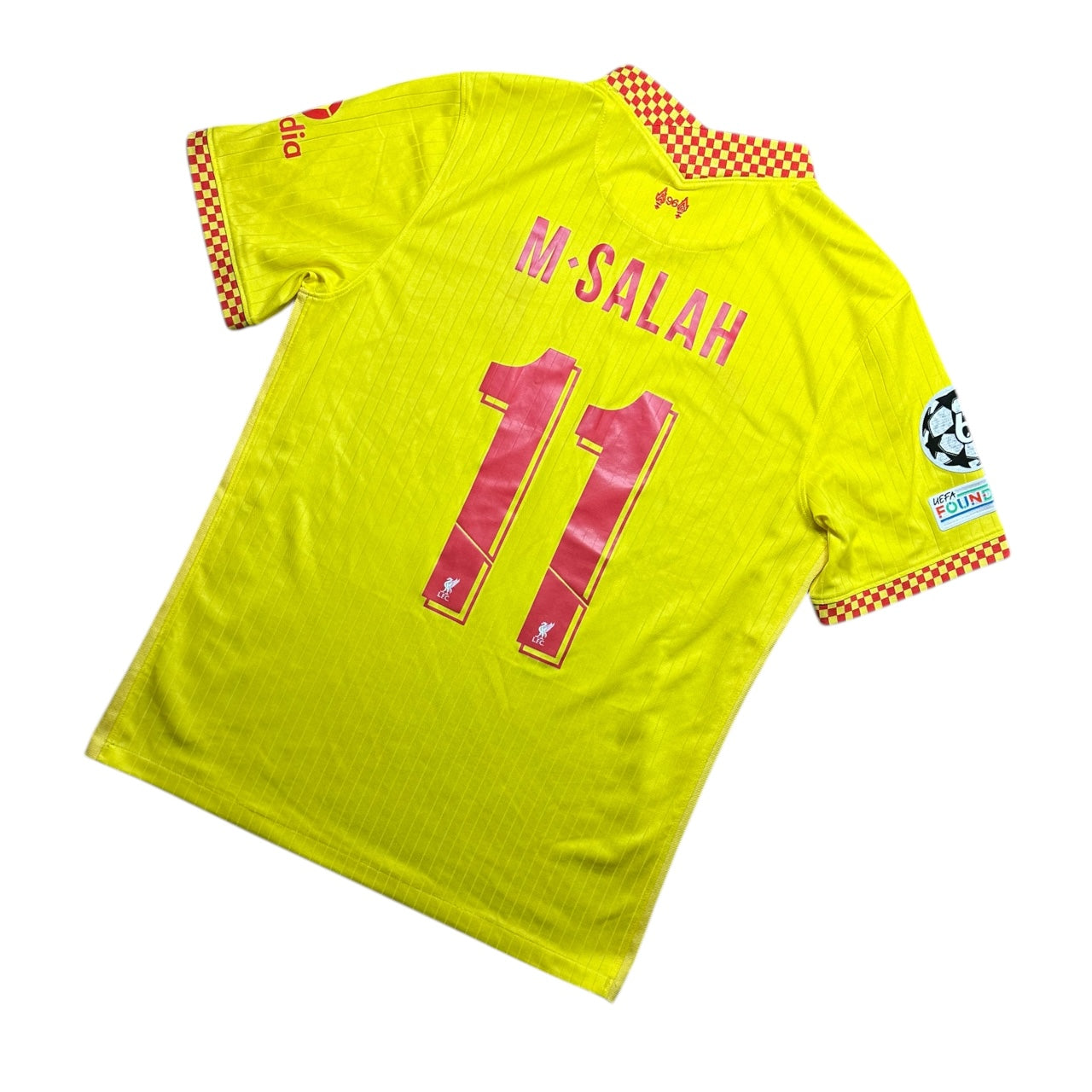 Liverpool Football Shirt 2021/2022 Third Salah 11 UCL (L)