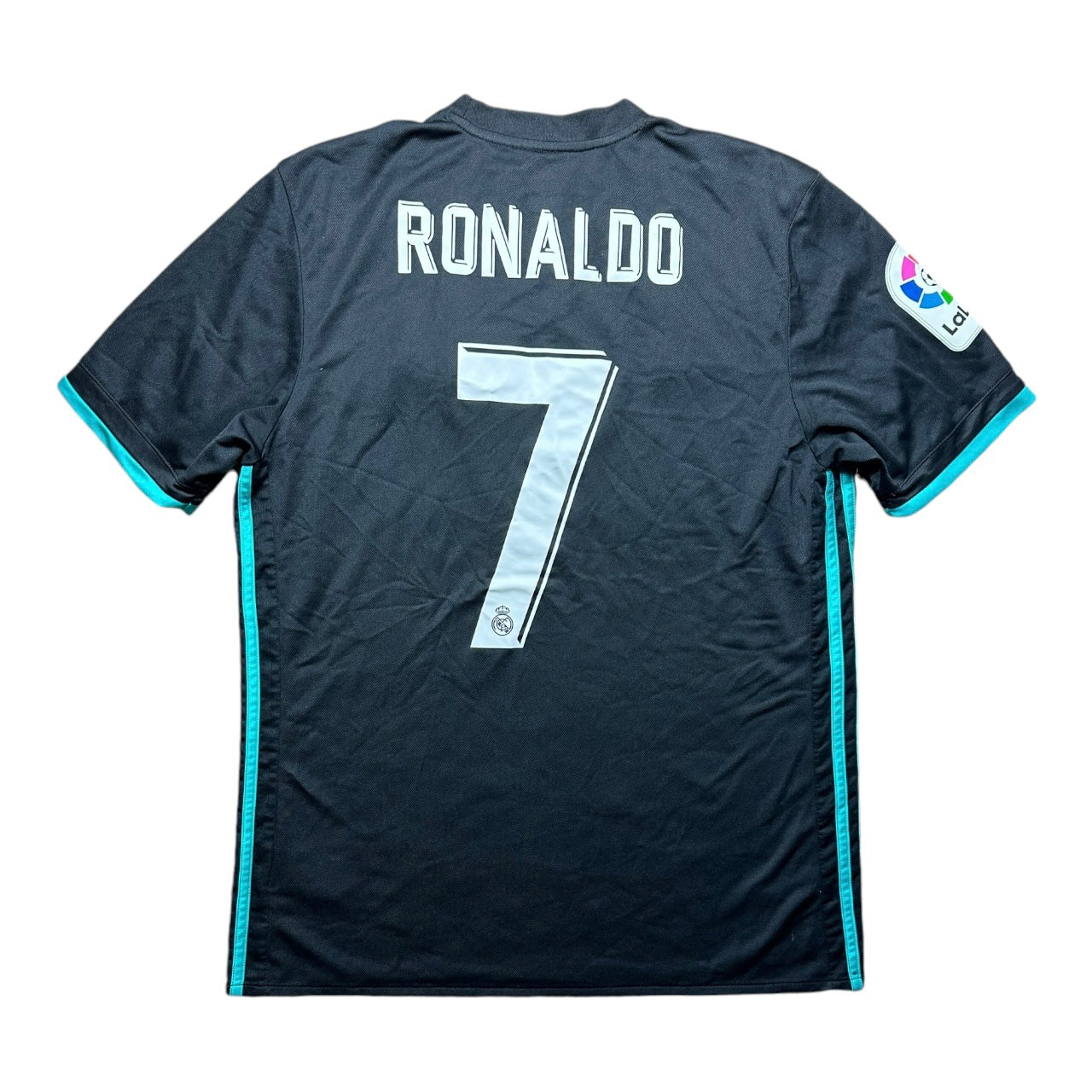 Real Madrid Football Shirt 2017 2018 Away Ronaldo 7 L Kickkits