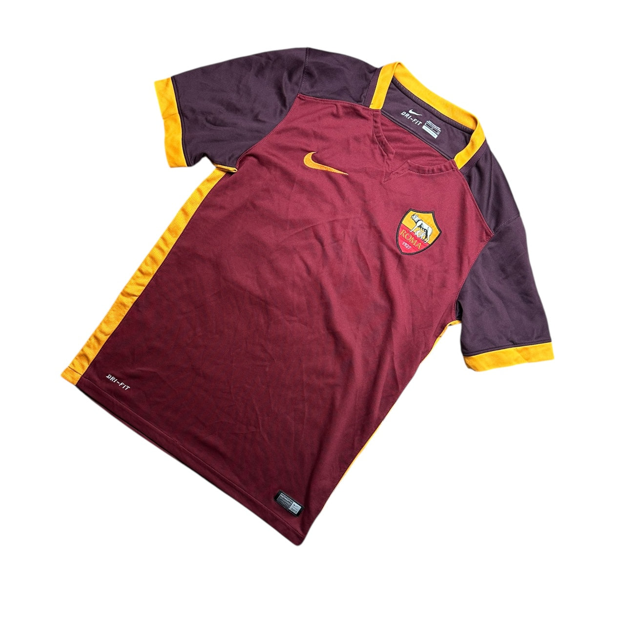 Roma Football Shirt 2015/2016 Home Florenzi 24 (S)