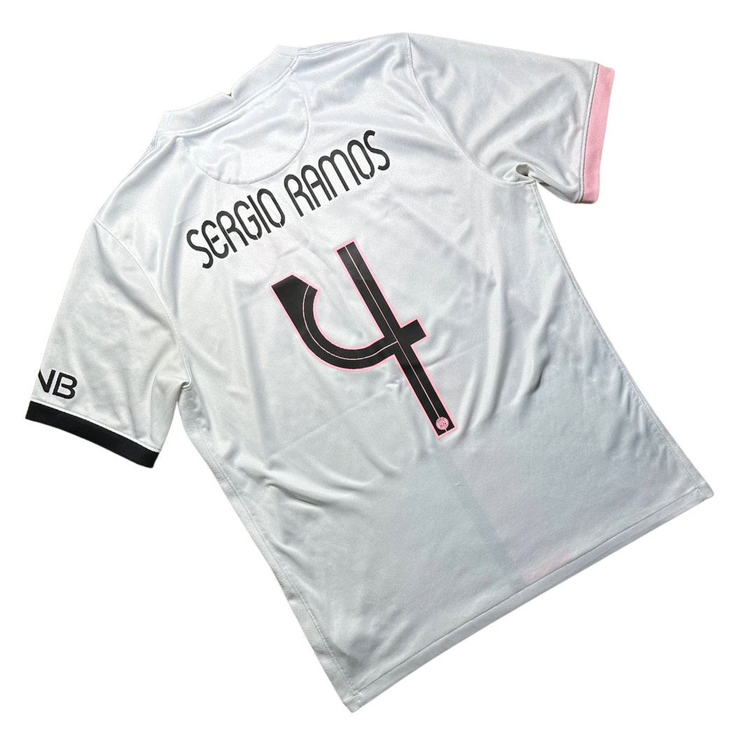 Paris Saint Germain 2021/2022 Away Football Shirt Sergio Ramos (4)