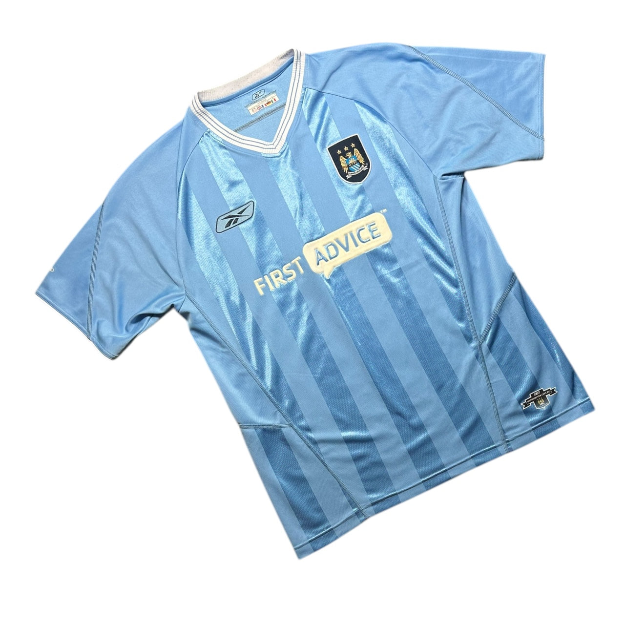 Manchester City Football Shirt 2003/2004 Home (M)