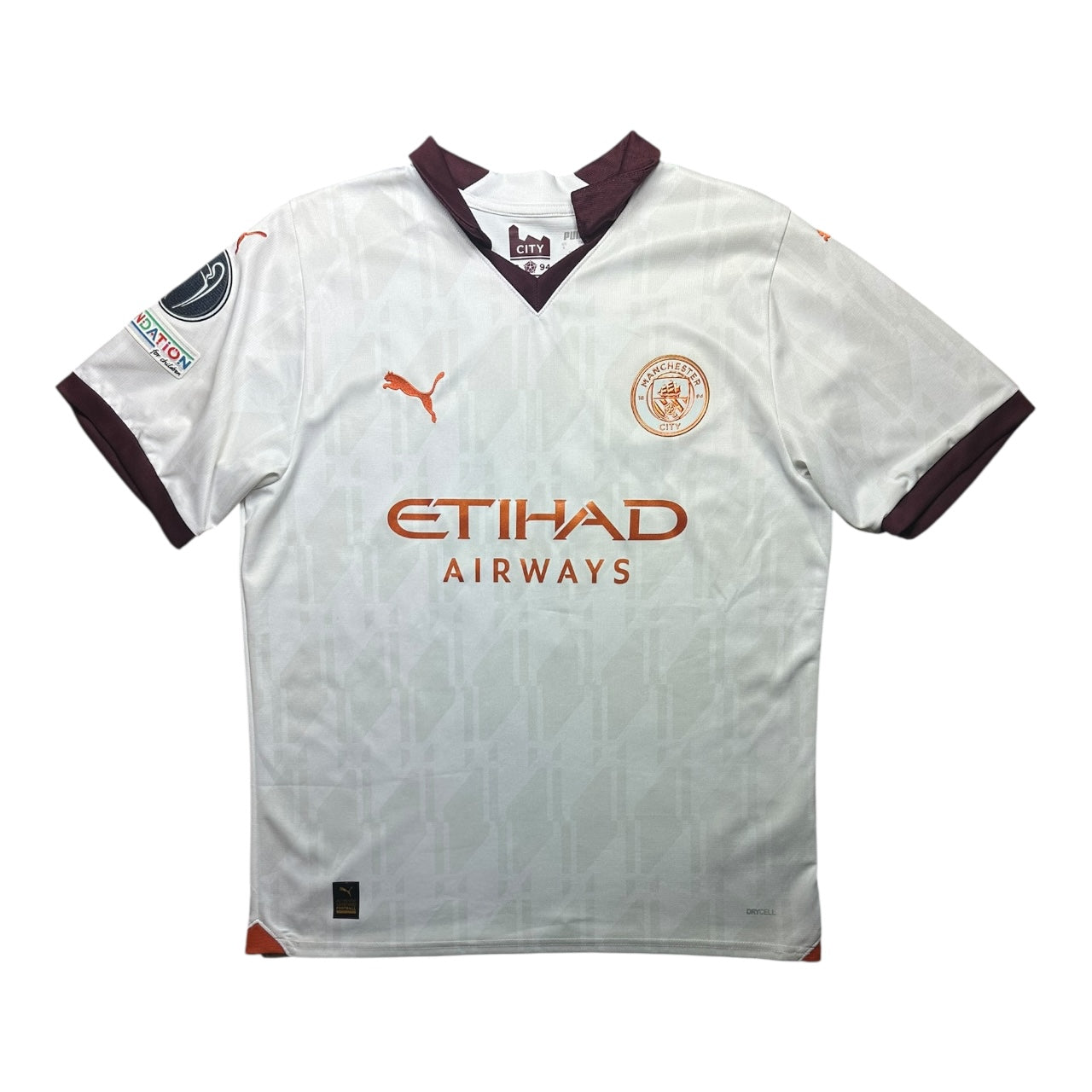 Manchester City Football Shirt Away 2023/2024 Doku 11 (L)