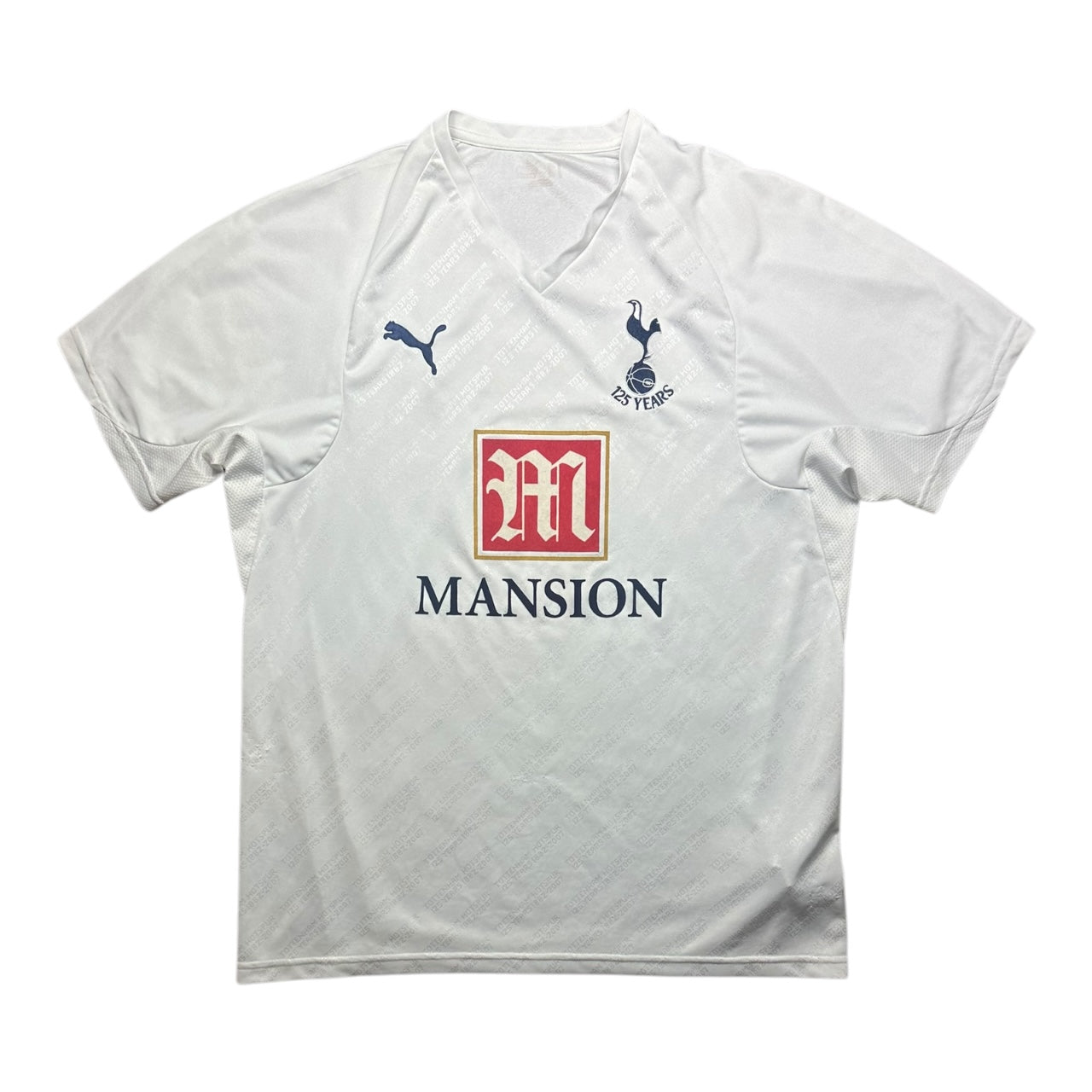 Tottenham Hotspur Football Shirt 2007/2008 Home 125 Years (XL)