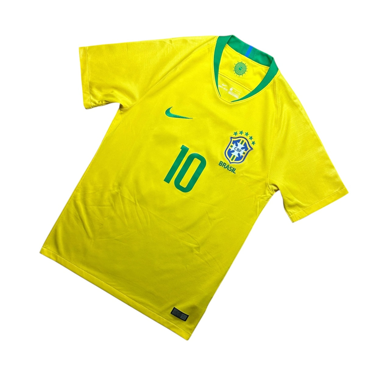 Brazil Football Shirt Home 2018/2019 Neymar 10 (S)