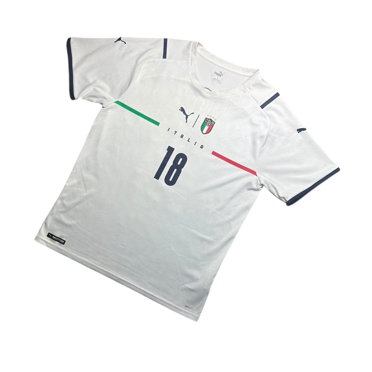 Italy Football Shirt 2021/2022 Away Barella 18 (L)