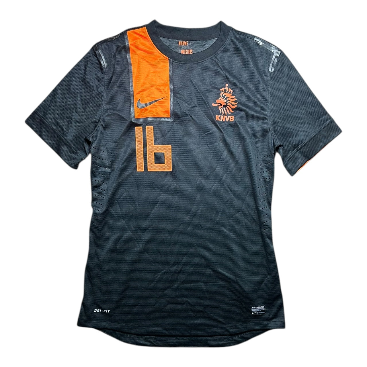 Holland Football Shirt 2012 Euro Player Issue Away V.Persie 16 (L)