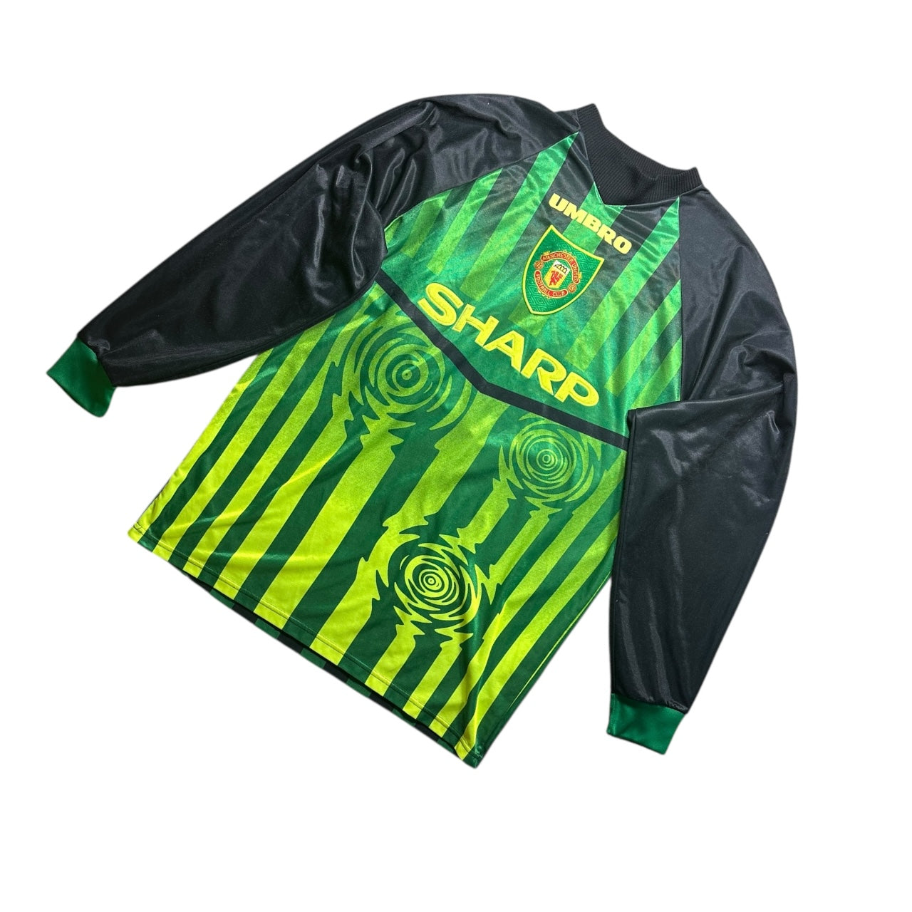 Manchester United Football Shirt 1997/1998 Goalkeeping (XL)