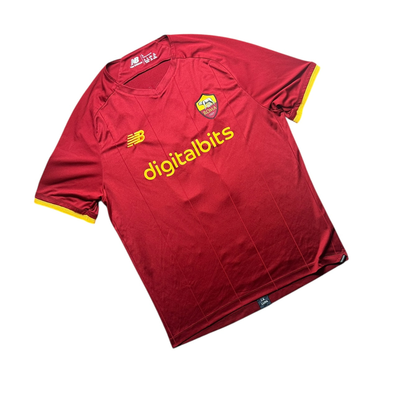Roma Football Shirt 2021/2022 Home Abraham 9 (L)