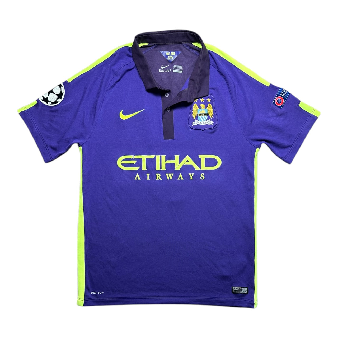 Manchester City Football Shirt 2014/2015 Third UCL Nasri 8 (M)