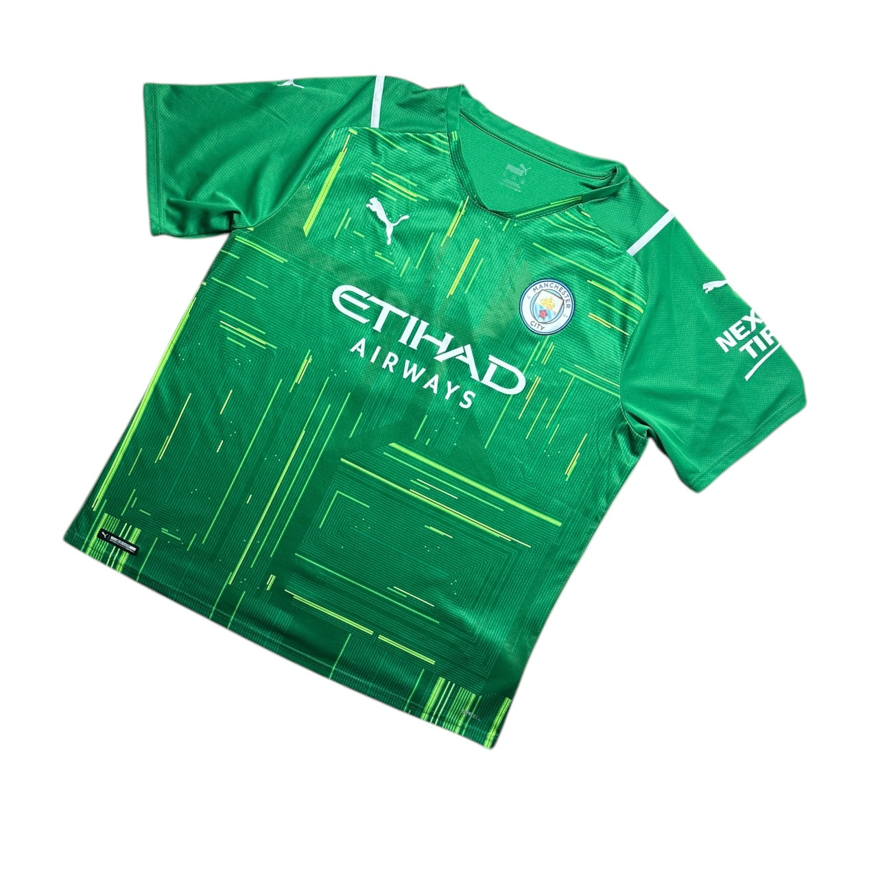 Manchester City Football Shirt 2021/2022 Goalkeeping Shirt Ederson M. 31 (XXL)