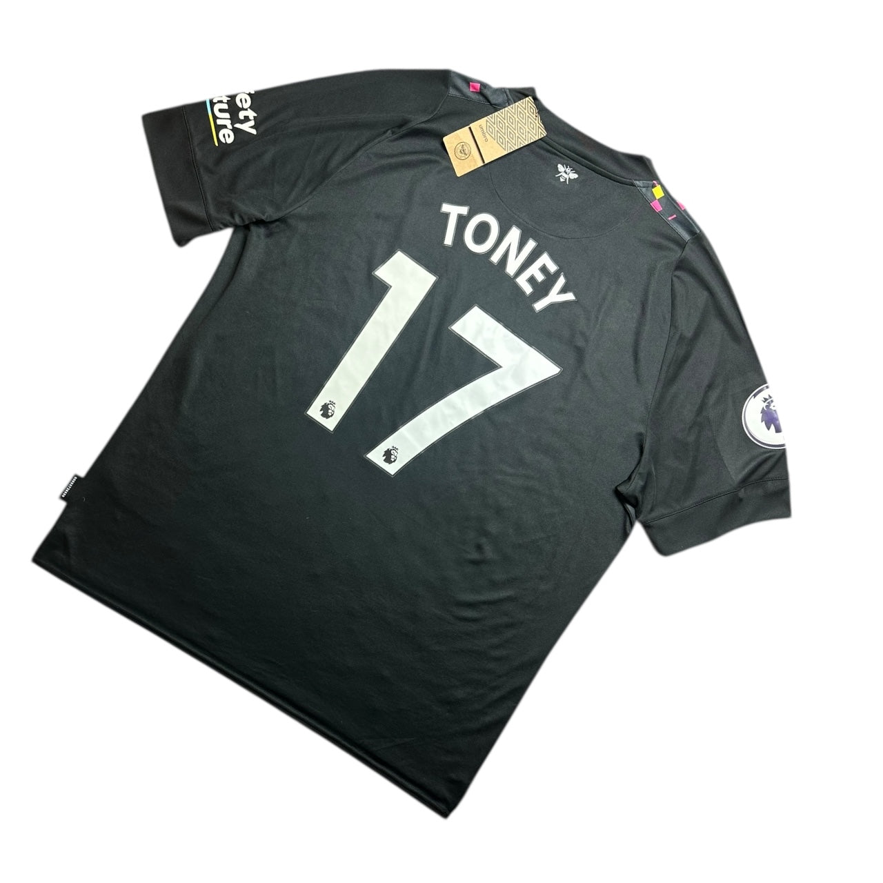 Brentford Football Shirt 2022/2023 Third Toney 17 BNWT (XXL)