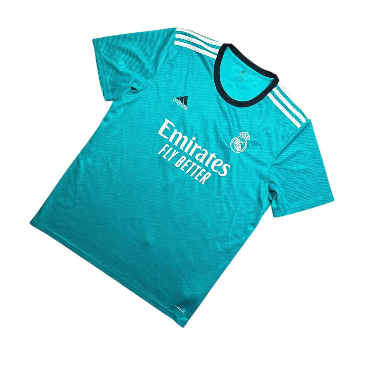 Real Madrid Football Shirt 2021/2022 Third Benzema 9 (XL)