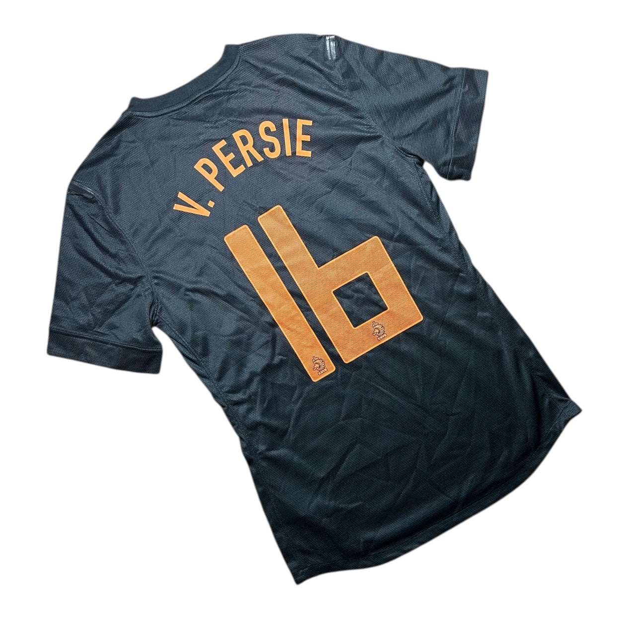 Holland Football Shirt 2012 Euro Player Issue Away V.Persie 16 (L)