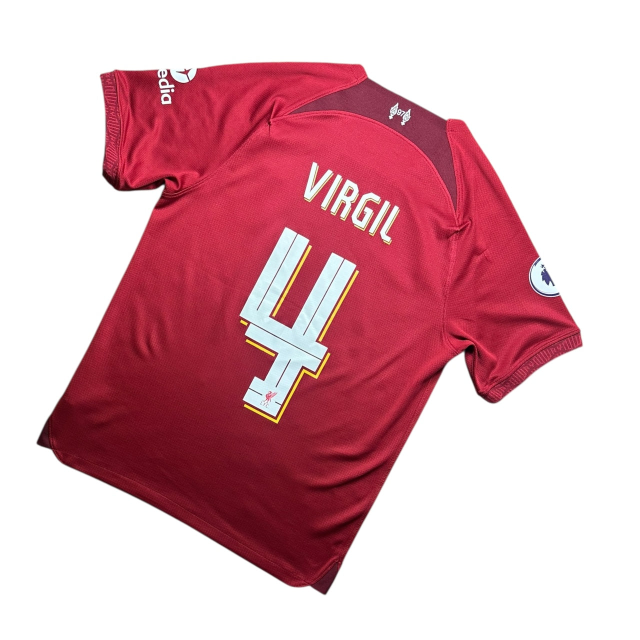 Liverpool Football Shirt 2022/2023 Home Virgil 4 (M)