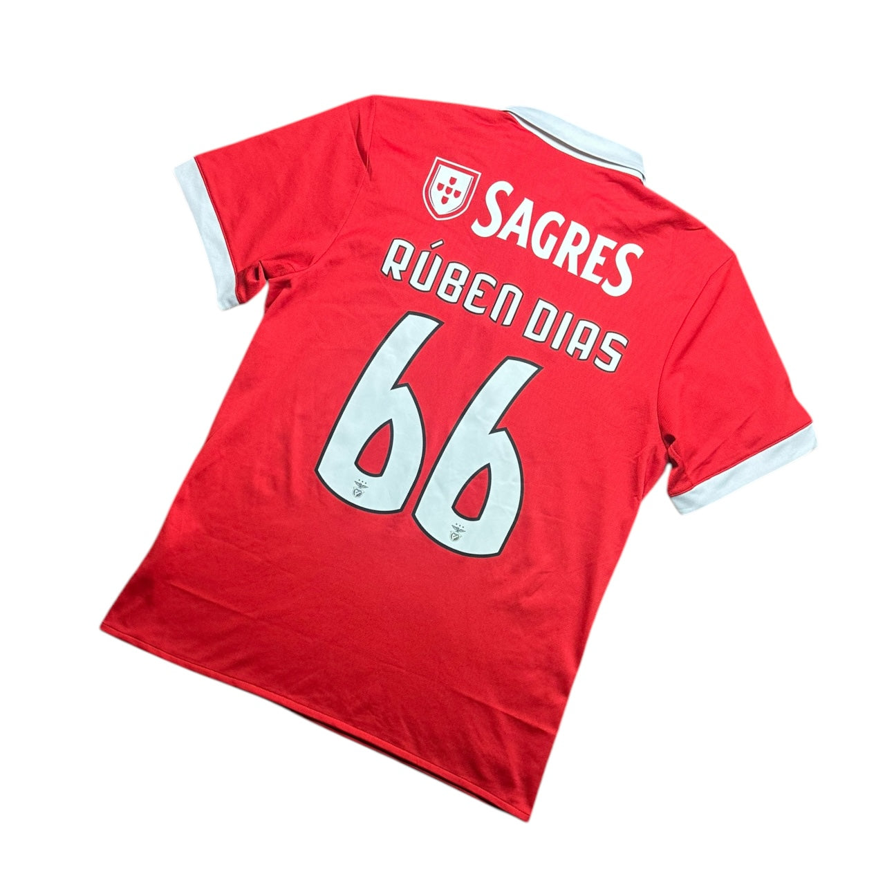 Benfica Football Shirt 2017/2018 Home Ruben Dias 66 (L)