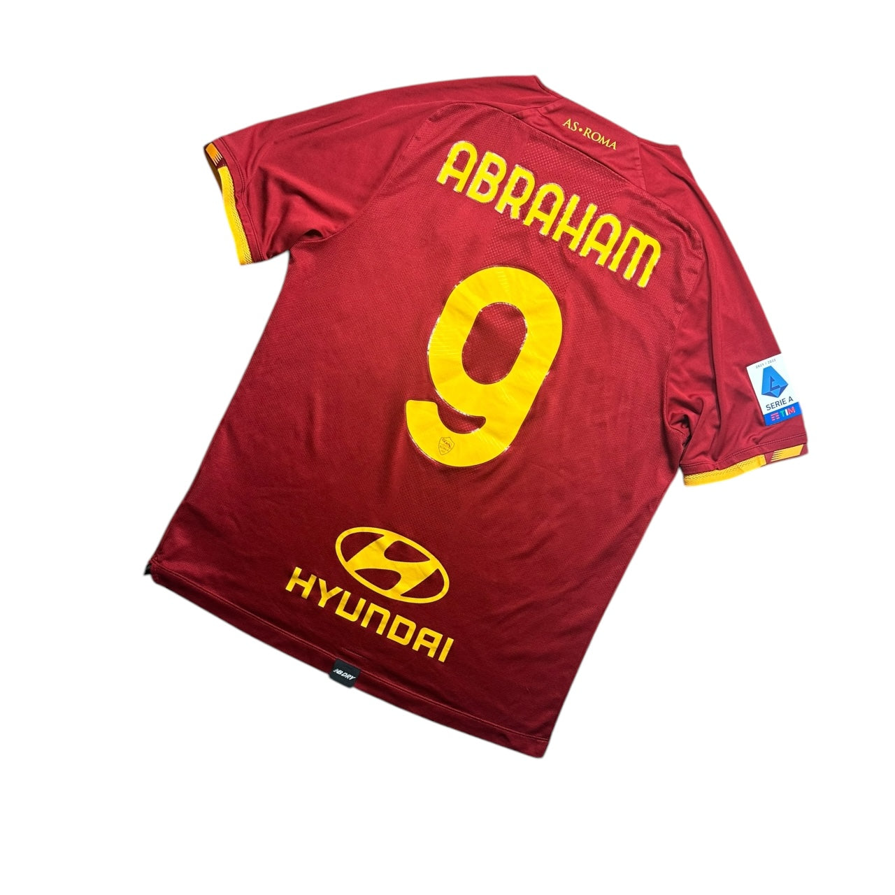 Roma Football Shirt 2021/2022 Home Abraham 9 (L)