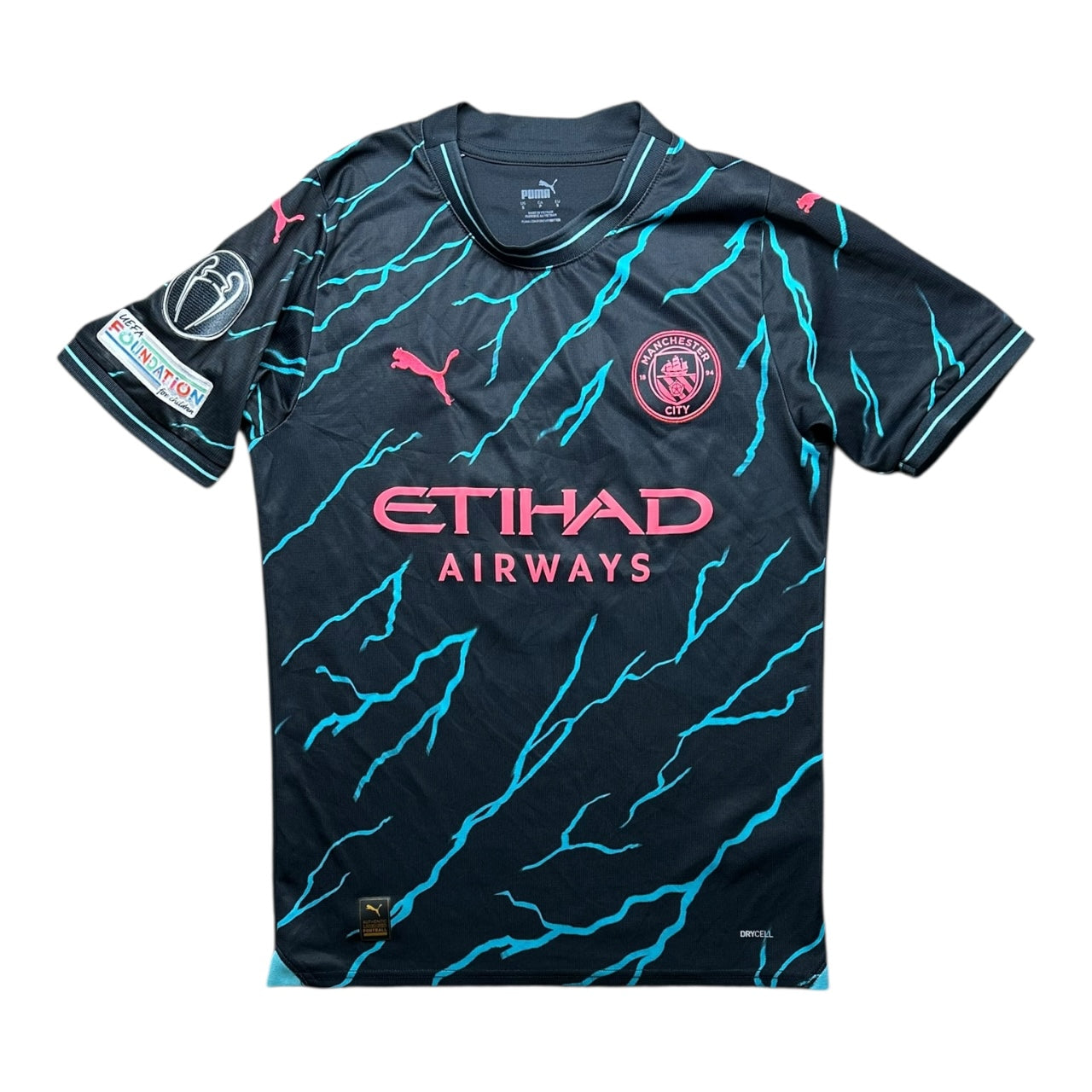 Manchester City 2023/2024 Third Football Shirt Haaland 9 (S)