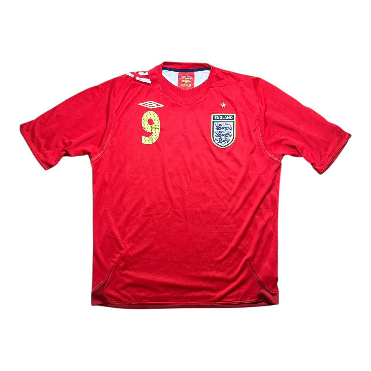 England Football Shirt 2006 Away Rooney 9 (XL)