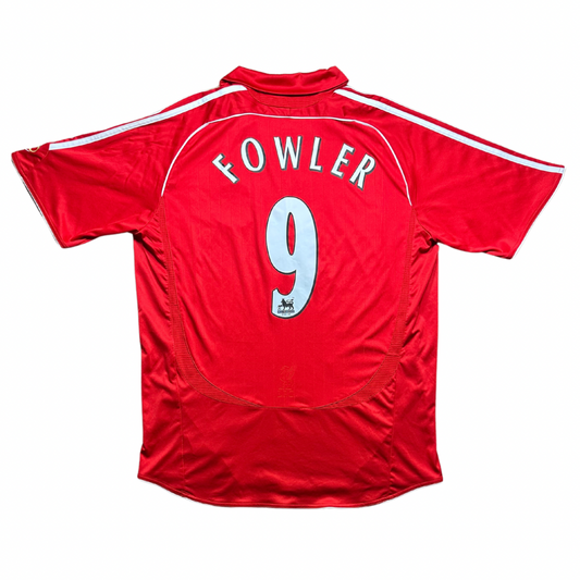 Liverpool 2006/2007 Home Football Shirt Fowler (9)