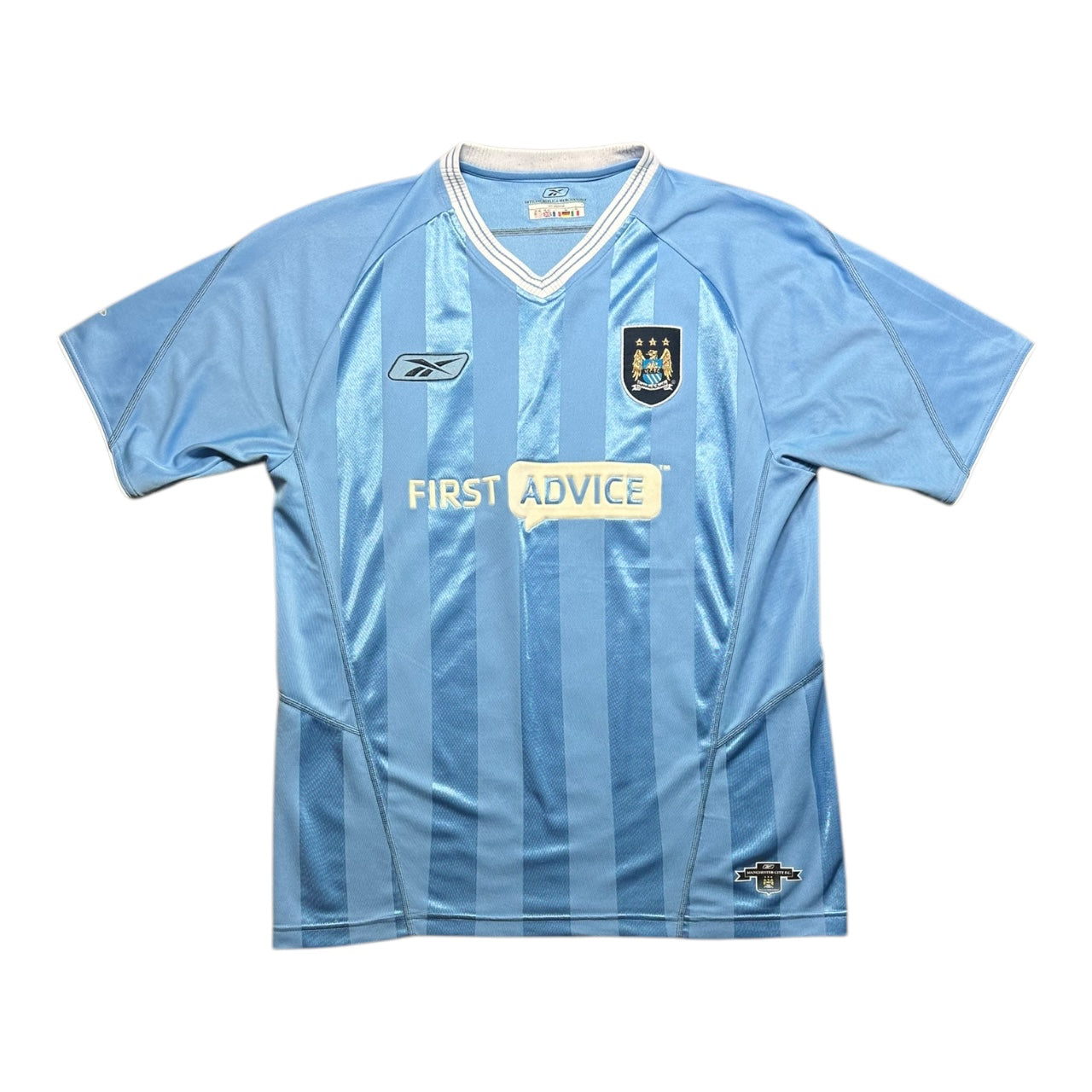 Manchester City Football Shirt 2003/2004 Home (M)
